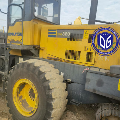 WA320-3 Stosowana ładowarka Komatsu, Wysoka wydajność i oszczędność paliwa, pochodząca z Japonii, w sprzedaży