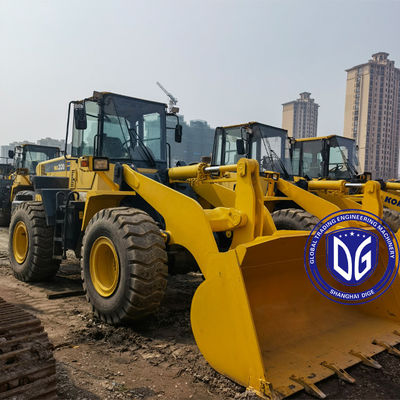 Przódkowy ładowarka używana Ładowarka Komatsu WA320-5 oryginalna Oszczędność pracy ograniczony zapas