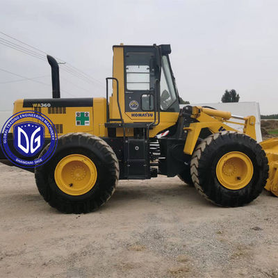Ładowarka z przodu WA360-3 Ładowarka używana Komatsu Hydraulic Loader z Japonii