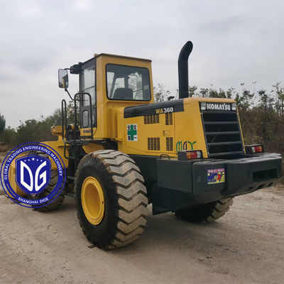 Ładowarka z przodu WA360-3 Ładowarka używana Komatsu Hydraulic Loader z Japonii