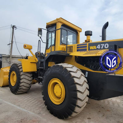 Komatsu WA470-3 Stosowane urządzenia do budowy ładowarek dla dużych inżynierii górniczych