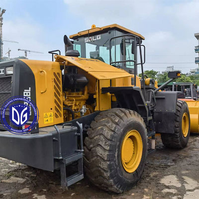 LG958 Używane ładowarki SDLG 16t Używane ładowarki hydrauliczne z zaawansowanym systemem kontroli emisji