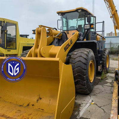 LG958 Używane ładowarki SDLG 16t Używane ładowarki hydrauliczne z zaawansowanym systemem kontroli emisji