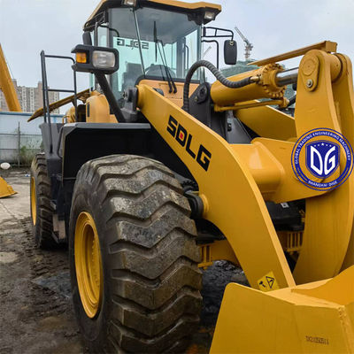 LG958 Używane ładowarki SDLG 16t Używane ładowarki hydrauliczne z zaawansowanym systemem kontroli emisji