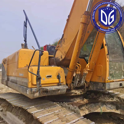 Oryginalny Hyundai 220 używany Excavator rok 2018 silnik pompa wszystko w porządku