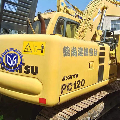 Używany Komatsu PC120 12tonowy grabarz, oryginalny z Japonii, dobra wydajność, w sprzedaży.