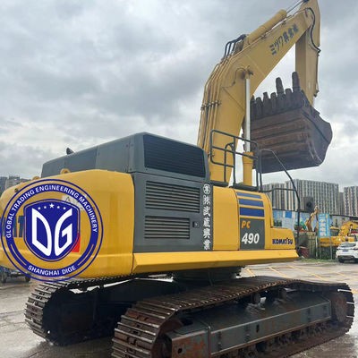 Używany Komatsu PC490 49Ton Excavator, Gładkie funkcje hydrauliczne