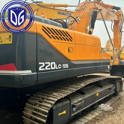 Oryginalny Hyundai 220 20ton używany hydrauliczny grabarz Klasyczny model wszechstronny użytek