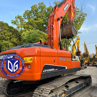 Oryginalny używany grabarz Doosan DX225 22.5Ton Nowy przybył z precyzyjną kontrolą