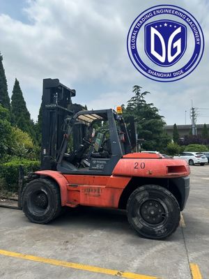 8t 8FDA80 Toyota używany wózek widłowy mocny używany wózek widłowy hydrauliczna maszyna