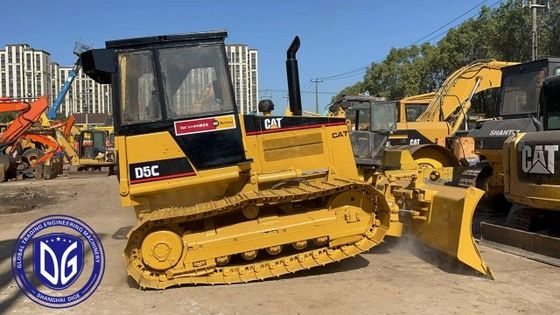 D5C Caterpillar Dozer Hydraulic Bulldozer z wspaniałą mocą