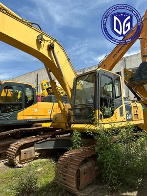 Komatsu PC240 Używany Excavator Crawler Automated Fuel Management System