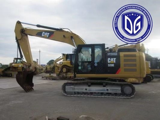 320E 20 ton używany grabarz gąsienicowy z super silnym silnikiem