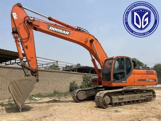 Oszczędność czasu i pracy DX300LC 30t używany grabarz Doosan z wysoce trwałym
