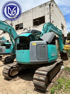 Sk75SR manewrujący używany Kobelco 7.5 Ton Excavator wszechstronny do budowy