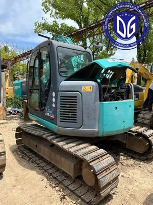 Sk75SR manewrujący używany Kobelco 7.5 Ton Excavator wszechstronny do budowy