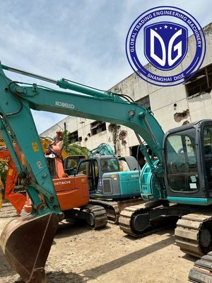 Elastyczny Sk125SR Używany Koparnik Kobelco 12,5 Tony Mocny wszechstronny do budowy