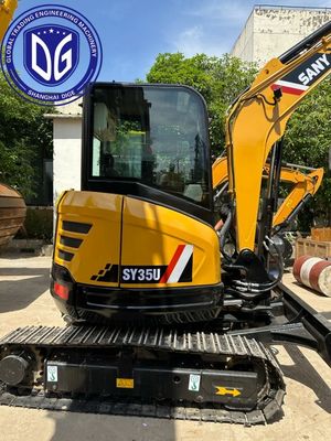 Używany Sany Sy35u 3,5t hydrauliczny grabarz z wielokrotnym wyborem trybu pracy