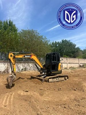 Sany SY55U 5,5tonowy mini używany grabarz System silnika szybkiego uruchamiania