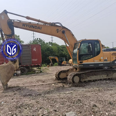 Oryginalny Hyundai 225 22,5Ton Crawler Excavator Rok 2018 Szybka zmiana mocu