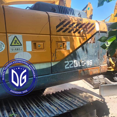 Oryginalny Hyundai 220 20ton używany hydrauliczny grabarz klasyczny dostępny już teraz
