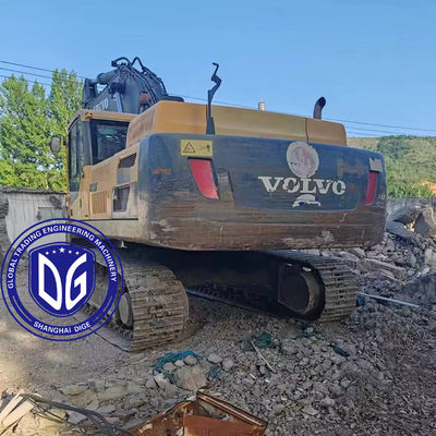 Oryginalny używany Volvo EC480 48Ton Technologia redukcji hałasu koparki kroczącej