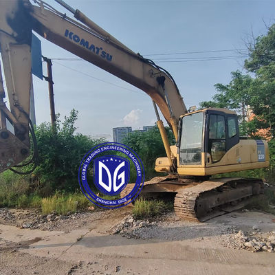 Oryginalny 22-tonowy koparz Komatsu PC220-7, pochodzący z Japonii, gotowy do sprzedaży