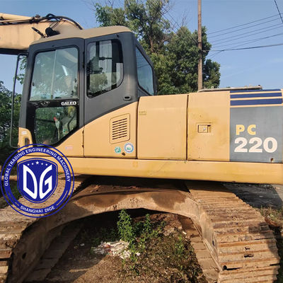 Oryginalny 22-tonowy koparz Komatsu PC220-7 Pochodzący z Japonii