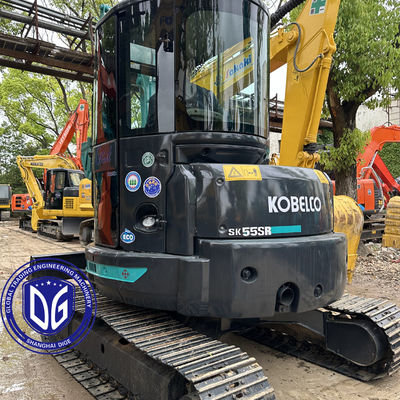 Łagodnie używany Kobelco SK55 5,5 tony Excavator 90% Nowy w dobrym stanie