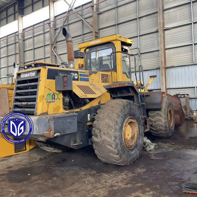 Przedni ładowarka oryginalna Komatsu WA470-6 używana ładowarka w dobrym stanie