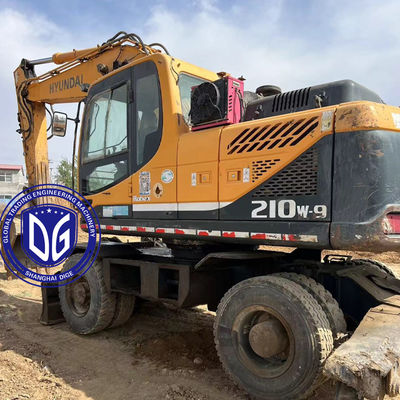 Pochodzenie Korea 210W-9 używany Hyundai Excavator 210W-9 Excavator używany Hyundai Excavator 210W-9