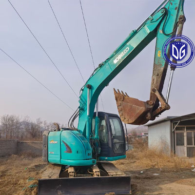 Używany Kobelco SK135 13,5Ton Excavator Crawler W oryginalnym stanie Przetwarzanie ciężkiego ładunku