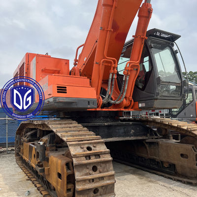 ZX870 87Ton używany Hitachi Excavator Crawler Duży sprzęt budowlany Na sprzedaż