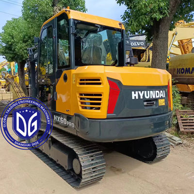 Hyundai HX60 6ton Excavator Crawler Nowy i najnowszy model z niskim poziomem hałasu