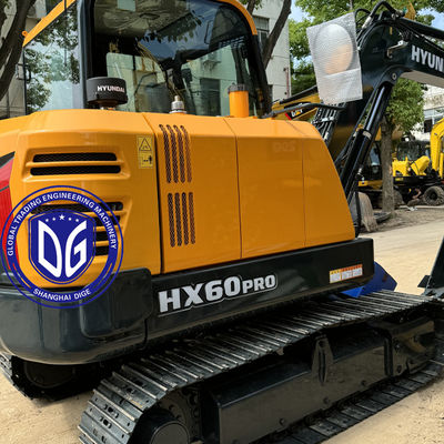 Hyundai HX60 6ton Excavator Crawler Nowy i najnowszy model z niskim poziomem hałasu
