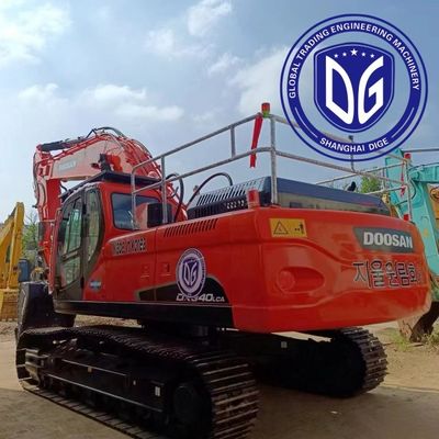 DX340LCA 34t używany grabarz Doosan oryginalny z Korei z potężnym ramieniem