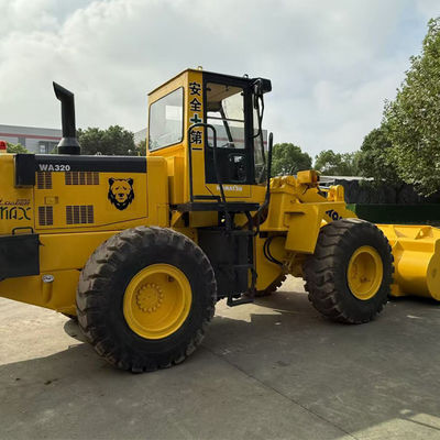 Japońska marka ładowarka Komatsu WA320 używana ładowarka do urządzeń budowlanych Komatsu