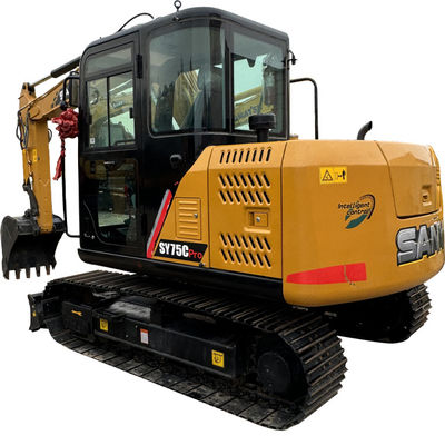 7.5Ton China Brand Excavator Sany SY75 Used Excavator Na sprzedaż Sany Construction Equipment