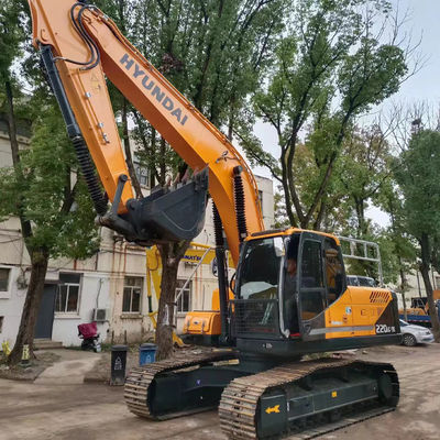Hyundai 220 używany hydrauliczny grabarz z silnikiem Cummins B7
