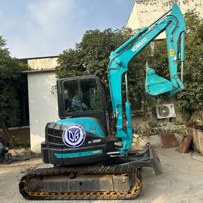Hydrauliczna Kobelco Mała koparka 5,23m*1,96m*2,60m Dla małych placówek budowlanych Łatwa obsługa