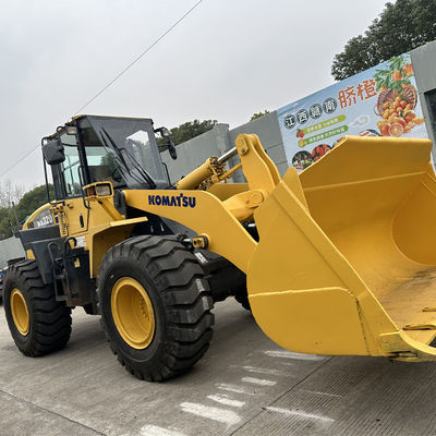 Używany ładowarka WA320-5 Japonia Komatsu WA320-3 WA320-5 WA470-3 WA470-6 Ładowarka kołowa W doskonałym stanie