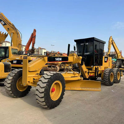 Hydrauliczna forma napędowa Caterpillar Grader 140h 14677kg Maszyna Waga dla dokładnej klasyfikacji dróg