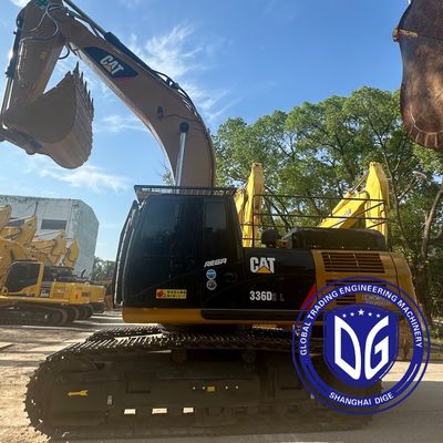 Sprzedany grabarz Caterpillar 336D gotowy do wysłania do Ameryki Południowej