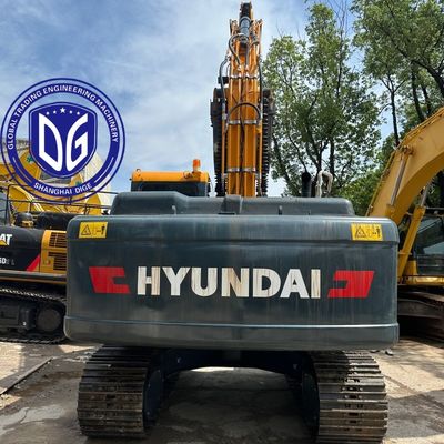 Używany Hyundai 220LC-9S grabarz z silnikiem Cummins gotowy do wysłania do Omanu