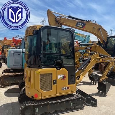 Używana koparka gąsienicowa Caterpillar 302 Mini Kopaktowa Wydajna Gotowa do Pracy