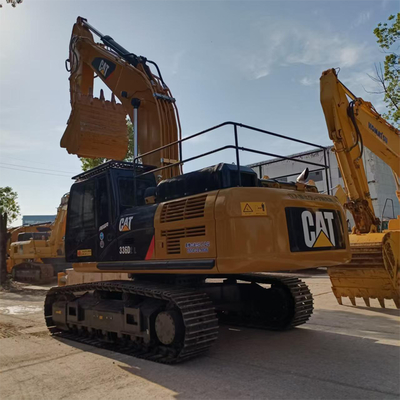 Wysokowydajny koparka gąsienicowa Caterpillar 336D z łyżką standardową o pojemności 2,4 m3
