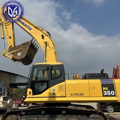 Używana koparka Komatsu PC350-7 z Japonii, koparka hydrauliczna 35 ton, używana koparka w magazynie