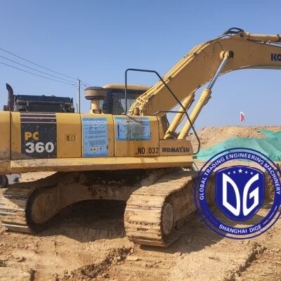 Japońskie Ekskawatory Komatsu PC360Hydrauliczne Ekskawatory 36 Ton Ekskawatory używane w magazynie