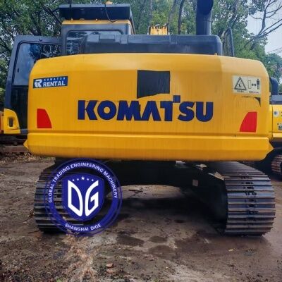 Używana koparka Komatsu PC130 z Japonii, koparka hydrauliczna 13-tonowa z łyżką 0,5 m³