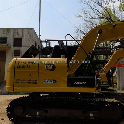 Używana koparka Caterpillar 312D 12t w magazynie w najlepszej cenie, wytrzymała, mocna koparka na sprzedaż